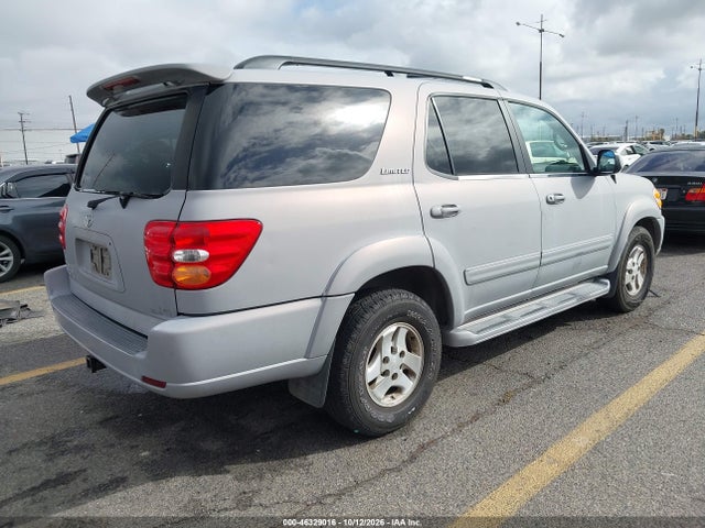 Aukcja sprzedaży 2002 Toyota Sequoia Limited V8, vin: 5TDZT38A42S094672, numer aukcji: 46329016