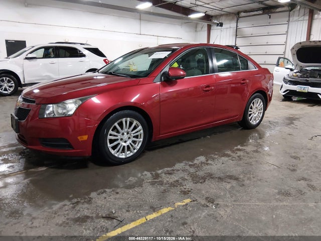 2014 Chevrolet Cruze Eco Auto მანქანა იყიდება აუქციონზე, vin: 1G1PH5SB0E7455893, აუქციონის ნომერი: 46329117