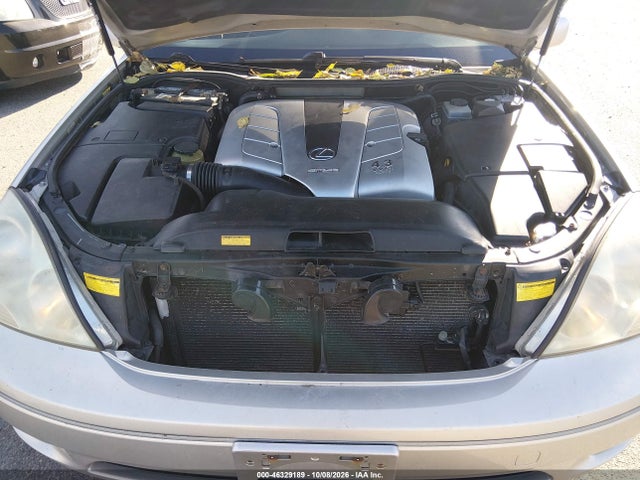 2001 Lexus Ls 430 მანქანა იყიდება აუქციონზე, vin: JTHBN30F210010268, აუქციონის ნომერი: 46329189