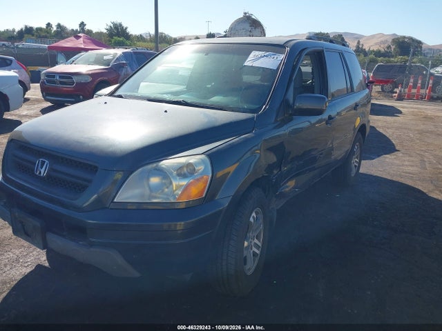 2004 Honda Pilot Ex-l მანქანა იყიდება აუქციონზე, vin: 2HKYF18524H500404, აუქციონის ნომერი: 46329243