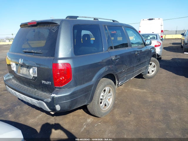 2004 Honda Pilot Ex-l მანქანა იყიდება აუქციონზე, vin: 2HKYF18524H500404, აუქციონის ნომერი: 46329243