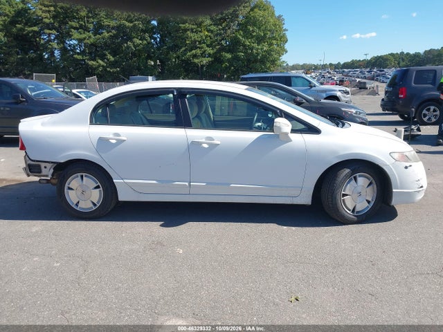 Aukcja sprzedaży 2007 Honda Civic Hybrid, vin: JHMFA36247S000792, numer aukcji: 46329332