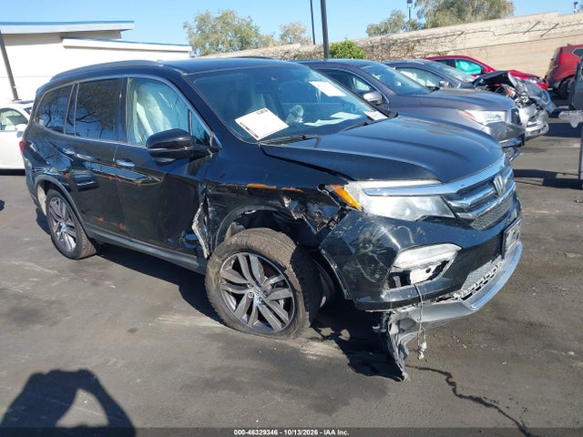 Продаж на аукціоні авто 2017 Honda Pilot Touring, vin: 5FNYF6H94HB027870, номер лоту: 46329346