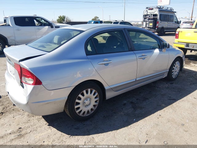 2009 Honda Civic Lx მანქანა იყიდება აუქციონზე, vin: 1HGFA155X9L008119, აუქციონის ნომერი: 46329574