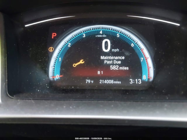 Aukcja sprzedaży 2018 Honda Civic Ex-l, vin: 19XFC1F7XJE001631, numer aukcji: 46330059