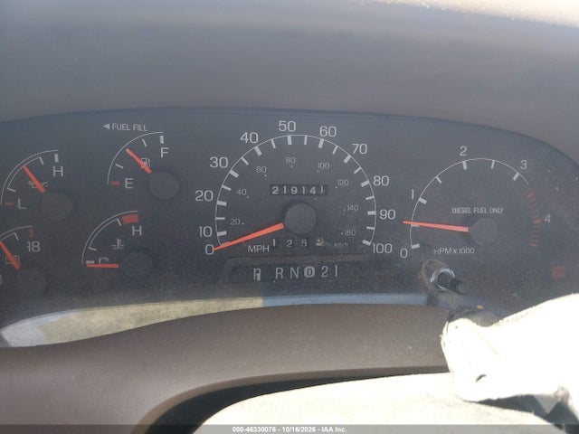 Aukcja sprzedaży 1999 Ford F-250 Lariat/xl/xlt, vin: 1FTNX20F4XEB04165, numer aukcji: 46330076