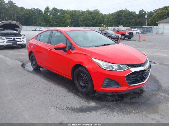 Продаж на аукціоні авто 2019 Chevrolet Cruze Ls, vin: 1G1BC5SM6K7128002, номер лоту: 46330260