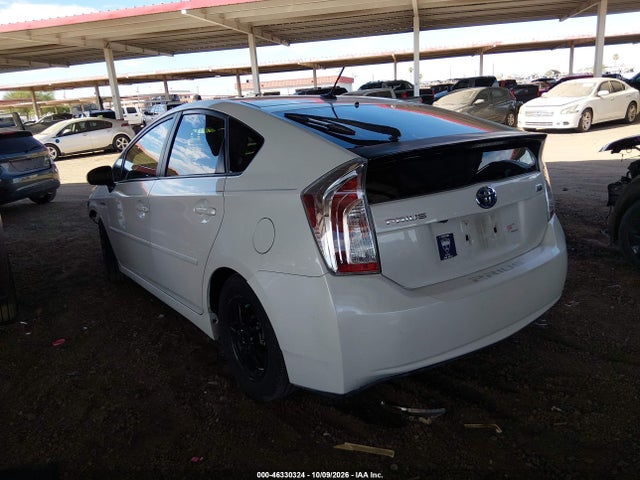 46330324 :رقم المزاد ، JTDKN3DU9C1571624 vin ، 2012 Toyota Prius Three مزاد بيع