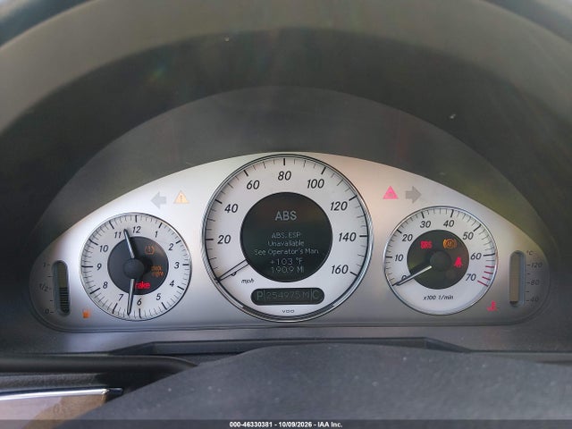Продаж на аукціоні авто 2009 Mercedes-benz E 350, vin: WDBUF56X99B378514, номер лоту: 46330381