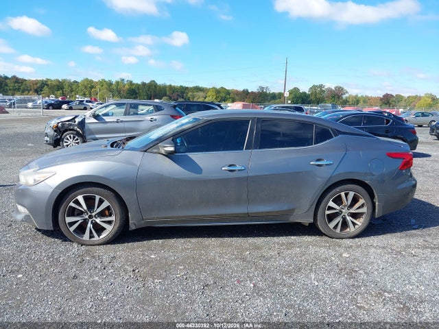 46330392 :رقم المزاد ، 1N4AA6AP8GC433886 vin ، 2016 Nissan Maxima 3.5 Sv مزاد بيع