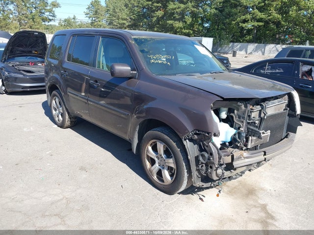 2015 Honda Pilot Ex-l მანქანა იყიდება აუქციონზე, vin: 5FNYF4H52FB069274, აუქციონის ნომერი: 46330571