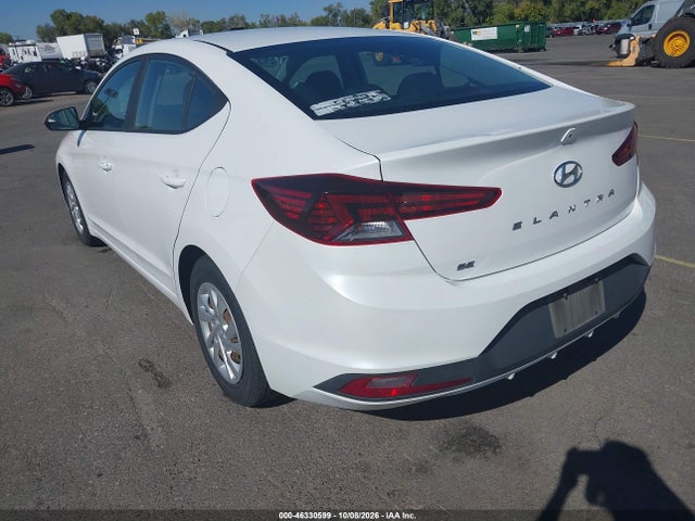 Продаж на аукціоні авто 2019 Hyundai Elantra Se, vin: 5NPD74LFXKH482194, номер лоту: 46330599