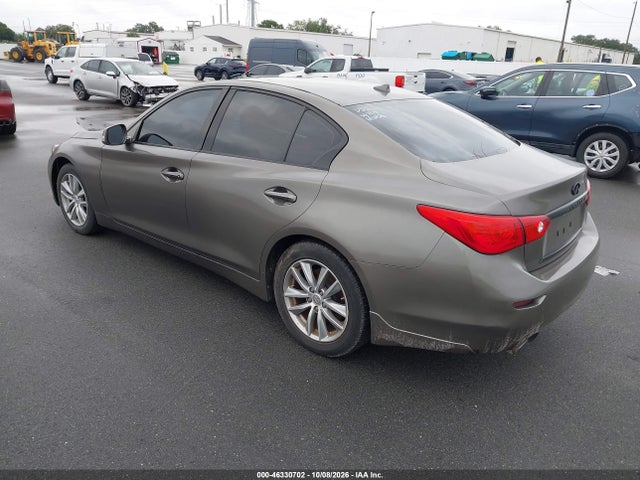 Продаж на аукціоні авто 2014 Infiniti Q50, vin: JN1BV7AP3EM687119, номер лоту: 46330702