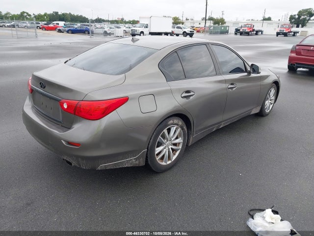 Продаж на аукціоні авто 2014 Infiniti Q50, vin: JN1BV7AP3EM687119, номер лоту: 46330702