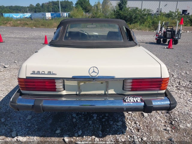 Aukcja sprzedaży 1984 Mercedes-benz 380 Sl, vin: WDBBA45A4EA003739, numer aukcji: 46330733
