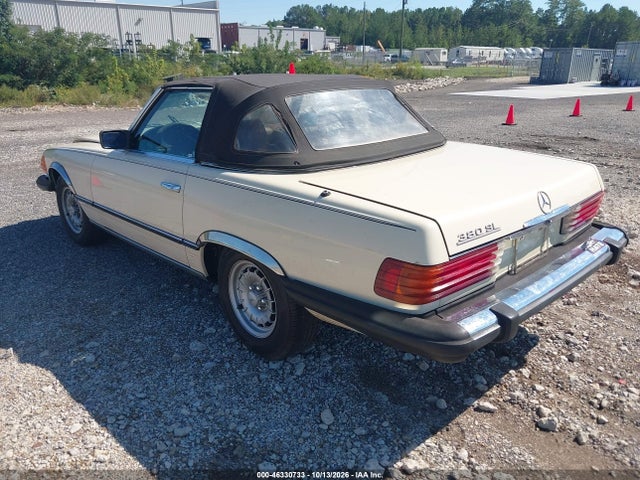 Aukcja sprzedaży 1984 Mercedes-benz 380 Sl, vin: WDBBA45A4EA003739, numer aukcji: 46330733