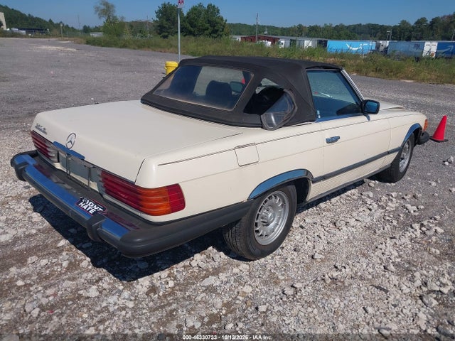 Aukcja sprzedaży 1984 Mercedes-benz 380 Sl, vin: WDBBA45A4EA003739, numer aukcji: 46330733