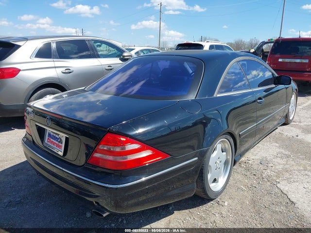 2002 Mercedes-benz Cl 500 მანქანა იყიდება აუქციონზე, vin: WDBPJ75J22A030862, აუქციონის ნომერი: 46330823