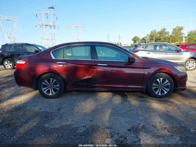 Продаж на аукціоні авто 2013 Honda Accord Lx, vin: 1HGCR2F39DA193492, номер лоту: 46330865