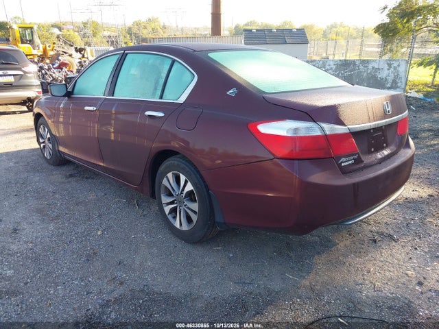 Продаж на аукціоні авто 2013 Honda Accord Lx, vin: 1HGCR2F39DA193492, номер лоту: 46330865