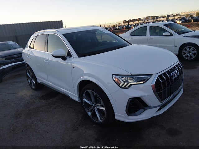 Auction sale of the 2021 Audi Q3 Premium Plus 45 Tfsi S Line Quattro Tiptronic, vin: WA1EECF36M1073443, lot number: 46330886
