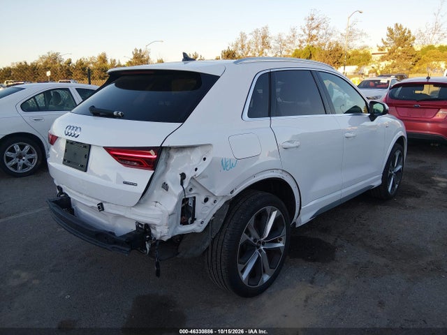 Продажа на аукционе авто 2021 Audi Q3 Premium Plus 45 Tfsi S Line Quattro Tiptronic, vin: WA1EECF36M1073443, номер лота: 46330886