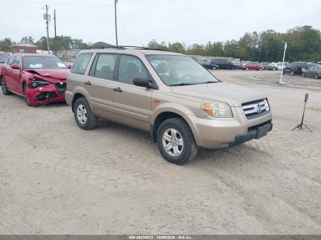2006 Honda Pilot Lx მანქანა იყიდება აუქციონზე, vin: 5FNYF28146B018909, აუქციონის ნომერი: 46330923