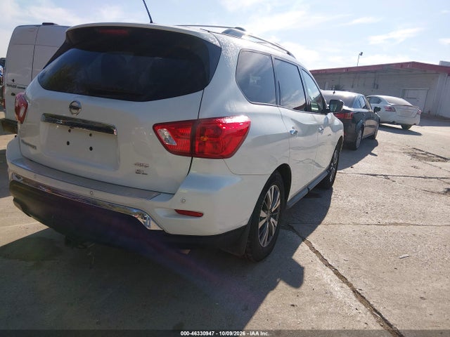 2017 Nissan Pathfinder Sl მანქანა იყიდება აუქციონზე, vin: 5N1DR2MM4HC629704, აუქციონის ნომერი: 46330947