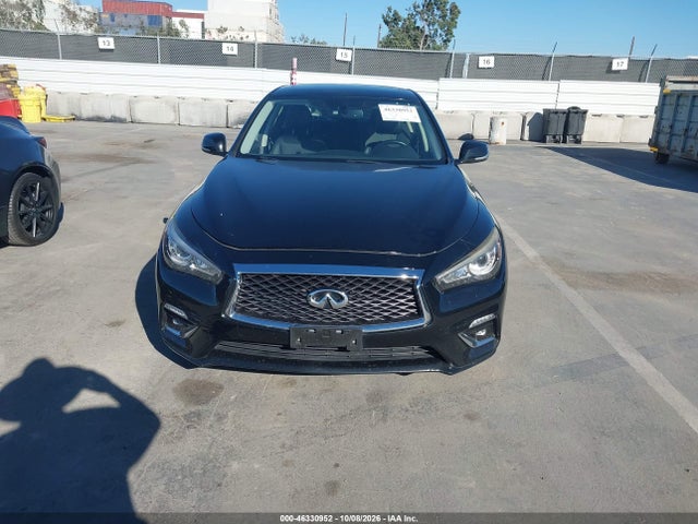 2018 Infiniti Q50 3.0t Luxe მანქანა იყიდება აუქციონზე, vin: JN1EV7AP0JM362628, აუქციონის ნომერი: 46330952