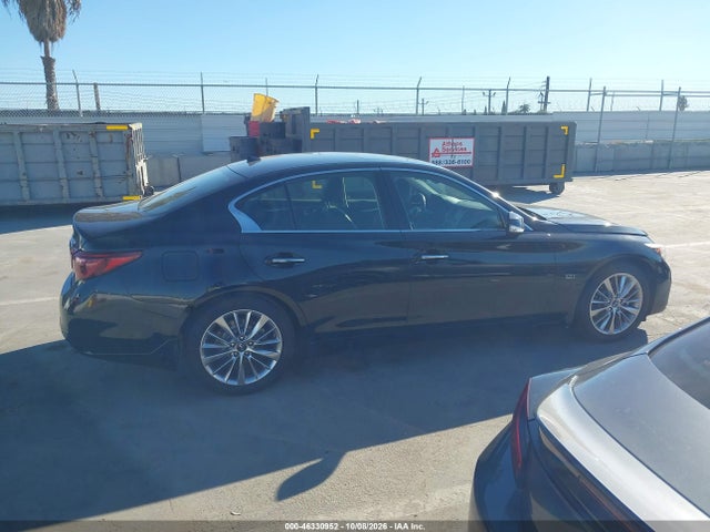2018 Infiniti Q50 3.0t Luxe მანქანა იყიდება აუქციონზე, vin: JN1EV7AP0JM362628, აუქციონის ნომერი: 46330952