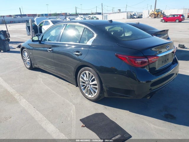 2018 Infiniti Q50 3.0t Luxe მანქანა იყიდება აუქციონზე, vin: JN1EV7AP0JM362628, აუქციონის ნომერი: 46330952