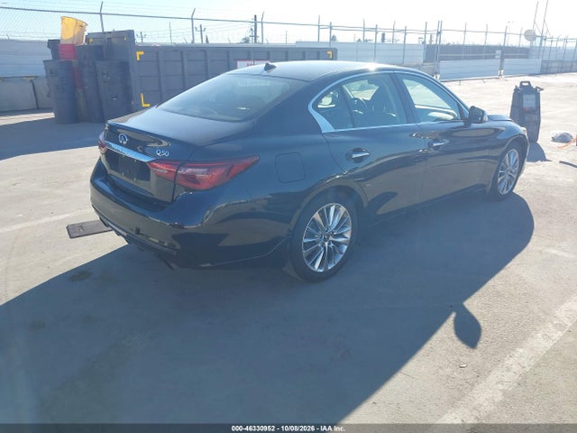 2018 Infiniti Q50 3.0t Luxe მანქანა იყიდება აუქციონზე, vin: JN1EV7AP0JM362628, აუქციონის ნომერი: 46330952