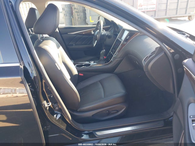 2018 Infiniti Q50 3.0t Luxe მანქანა იყიდება აუქციონზე, vin: JN1EV7AP0JM362628, აუქციონის ნომერი: 46330952
