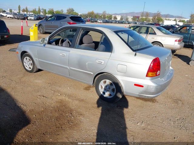 Продажа на аукционе авто 2005 Hyundai Accent Gls, vin: KMHCG45C15U576629, номер лота: 46330970