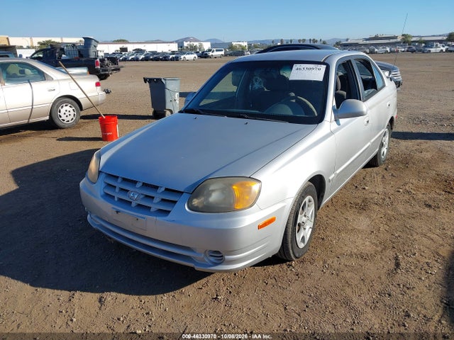 Продажа на аукционе авто 2005 Hyundai Accent Gls, vin: KMHCG45C15U576629, номер лота: 46330970