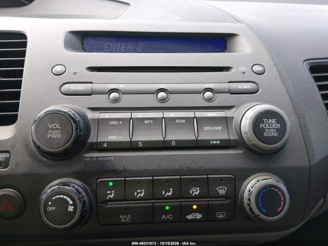 Продажа на аукционе авто 2010 Honda Civic Lx, vin: 2HGFA1F54AH558979, номер лота: 46331012