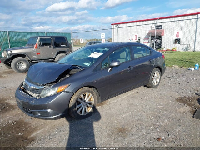 2012 Honda Civic Ex-l მანქანა იყიდება აუქციონზე, vin: 2HGFB2F95CH307784, აუქციონის ნომერი: 46331292