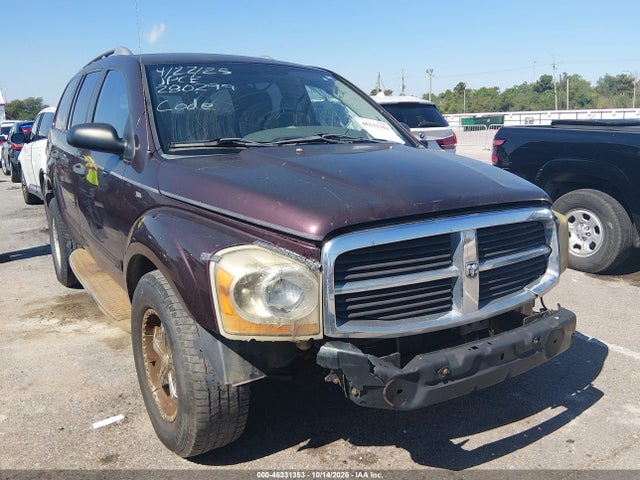 2005 Dodge Durango Slt მანქანა იყიდება აუქციონზე, vin: 1D4HD48NX5F519885, აუქციონის ნომერი: 46331353