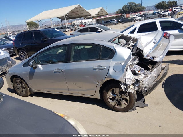 Aukcja sprzedaży 2015 Honda Civic Lx, vin: 19XFB2F53FE275221, numer aukcji: 46331394