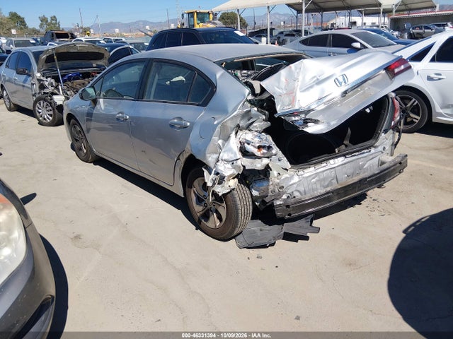 Aukcja sprzedaży 2015 Honda Civic Lx, vin: 19XFB2F53FE275221, numer aukcji: 46331394