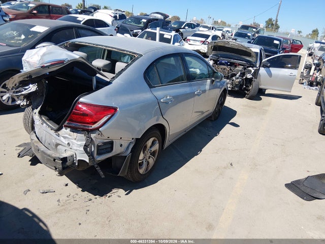 Aukcja sprzedaży 2015 Honda Civic Lx, vin: 19XFB2F53FE275221, numer aukcji: 46331394
