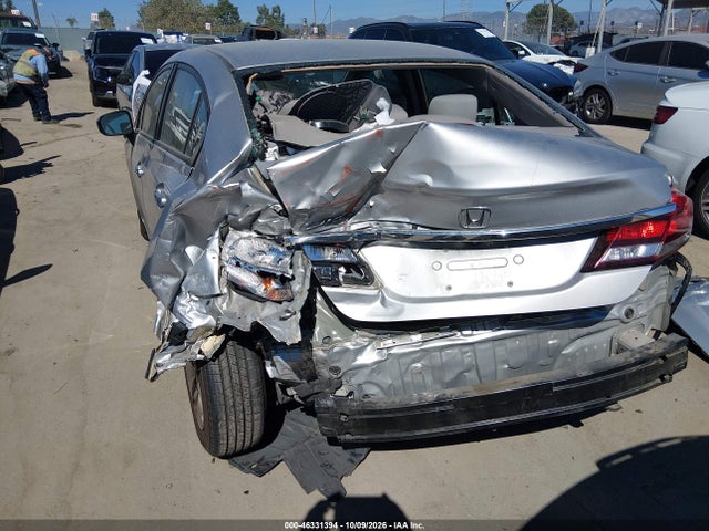 Aukcja sprzedaży 2015 Honda Civic Lx, vin: 19XFB2F53FE275221, numer aukcji: 46331394