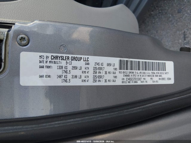 Dodge Grand Caravan Sxt 2014 2C4RDGCG7ER152027 Image 9