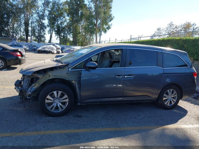 2014 Honda Odyssey Ex-l მანქანა იყიდება აუქციონზე, vin: 5FNRL5H69EB074594, აუქციონის ნომერი: 46331469