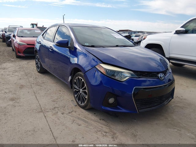 46331480 :رقم المزاد ، 5YFBURHEXFP290389 vin ، 2015 Toyota Corolla S Plus مزاد بيع
