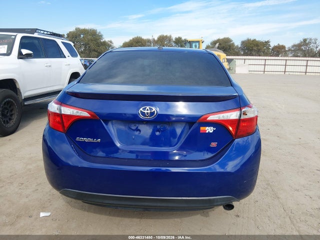 46331480 :رقم المزاد ، 5YFBURHEXFP290389 vin ، 2015 Toyota Corolla S Plus مزاد بيع