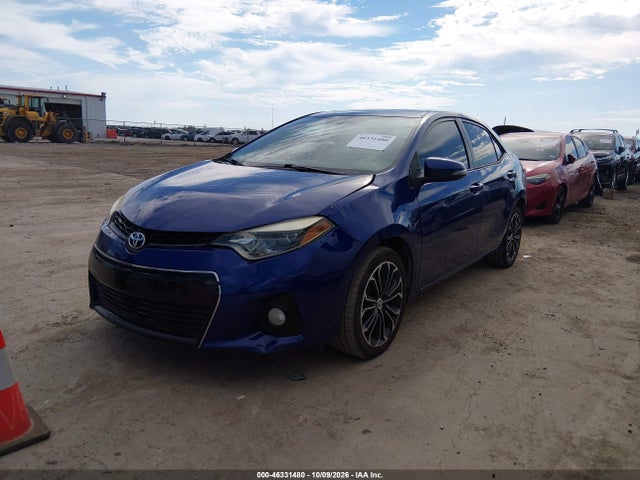 46331480 :رقم المزاد ، 5YFBURHEXFP290389 vin ، 2015 Toyota Corolla S Plus مزاد بيع