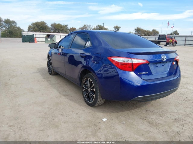 46331480 :رقم المزاد ، 5YFBURHEXFP290389 vin ، 2015 Toyota Corolla S Plus مزاد بيع