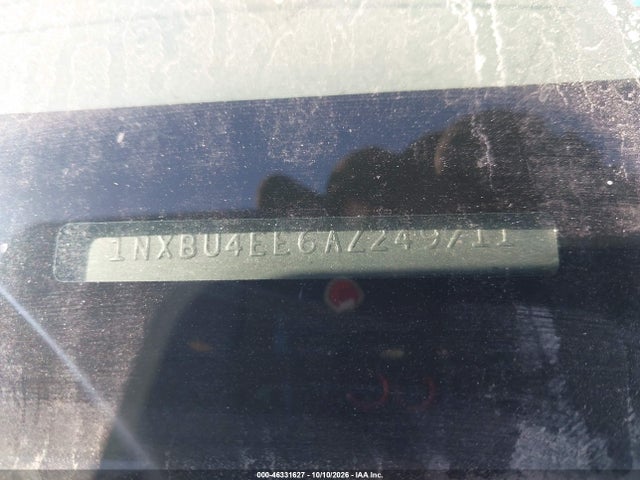 Продажа на аукционе авто 2010 Toyota Corolla Le, vin: 1NXBU4EE6AZ249711, номер лота: 46331627