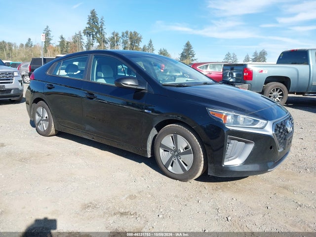 2020 Hyundai Ioniq Hybrid Blue მანქანა იყიდება აუქციონზე, vin: KMHC65LC2LU219095, აუქციონის ნომერი: 46331753